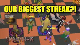 SpawnPK RSPS: *Our Biggest Streak Ever* Our Bank is BACK?! +$90 Bond G/A