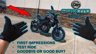 CFMOTO 300NK | TEST RIDE/REVIEW | CFMOTO USA | BEST NAKED BEGINNER BIKE 2024 | CFMOTO 300NK 2024