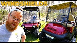 What YOU need to know about Golf Cart Windshields. (Club Car, EZGO & Yamaha Golf Carts)