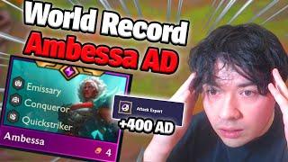 My 450 AD Ambessa Did 15,000 Damage In ONE ROUND?! I Set 13 TFT