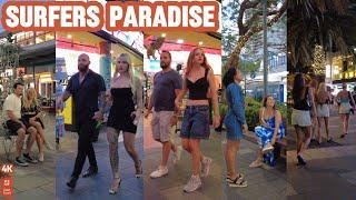 [4k] Explore Surfers Paradise Friday 01 November 2024 | Gold Coast | Queensland | Australia