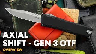 Axial Shift Gen 3 - MagnaCut OTF Automatic Knife Overview