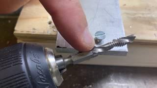 1/4-20 drill tap countersink in one bit