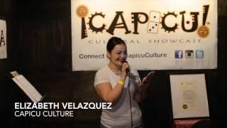 Elizabeth Velazquez  Open Mic Capicu Culture 9th Anniversary