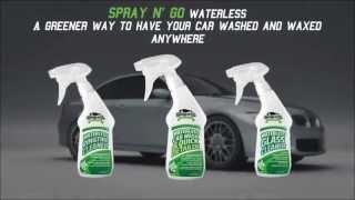 Spray n' Go Waterless Car Cleaners (Car Wash and Quick Detailing)