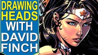 WHAT I LEARNED from HOW TO DRAW Female HEADS with DAVID FINCH! Fundamentals needs for Drawing Comics