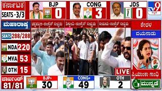 Karnataka By-Election Results 2024: Congress Workers Begins Celebration In Shiggaon, Channapatna