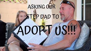 ASKING OUR STEP DAD TO ADOPT US: EMOTIONAL FATHER'S DAY GIFT