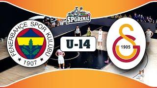 Fenerbahçe - Galatasaray U14 | Full Maç (29.10.2024)