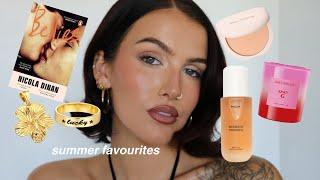 summer favourites - jewellery, makeup, books, fashion