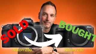 Why I upgraded to the Nikon Z30 from the Z50