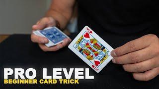 Learn The EASIEST Card Trick For Beginners!