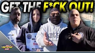 Aggressive NY Prison Guards Threaten Journalist For EXPOSING Their Hypocrisy!