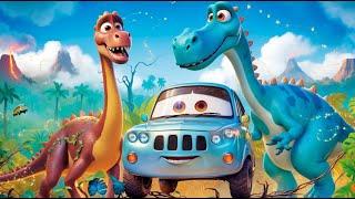 Dinosaur, Wheels on the bus05- Baby songs - Nursery Rhymes & Kids Songs