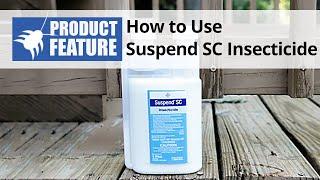 How to Use Suspend SC Insecticide