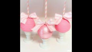 Chocolate Strawberry Flavor Apples Tutorial