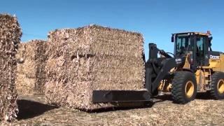 Dymax Inc Hay Squeeze Attachment for Wheel Loaders