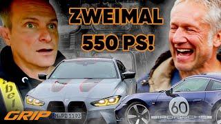 Fierce challenges & unexpected twists!  BMW M4 CSL vs. Porsche 911 Sport Classic! | GRIP