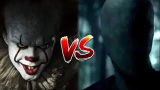 (BONUS BATTLE 23!) Pennywise vs Slenderman COMPARISON CHARACTER FIGHTS (S3)