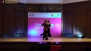 UK Tango Championship Finalists - Stage: Borja Alcalde Sainz & Christina Gomez