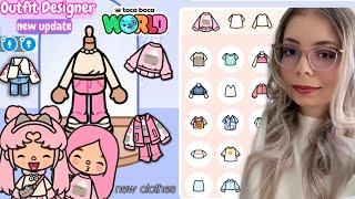 New Clothing Maker! Outfit Designer Update | Toca Boca World | Toca Julia