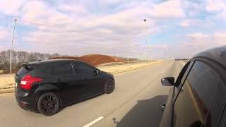 Stock Turbo Focus ST vs Big Turbo ST part 8