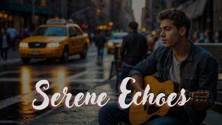 Serene Echoes | Romantic Acoustic Guitar | Soft Ballad Love Song | Male Vocal | Nuvio Music 2024