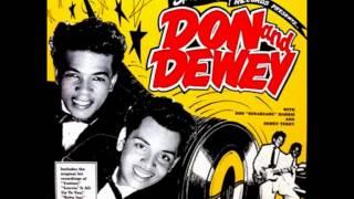 DON & DEWEY - Leavin' It All Up to You (1957) Great Duo Doo-Wop!