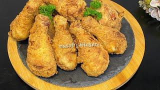 KFC Style Fried Chicken Recipe// How To Make Crispy Fried Chicken @MasofsKitchen