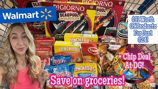 WALMART IBOTTA HAUL 7/30 | EASY ALL DIGITAL DEALS! SAVE ON GROCERIES! + A DG DEAL ON CHIPS!