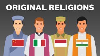 Original Religions From Different Countries