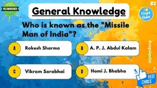 Top 20 General Knowledge Questions for Competitive Exams 2024 | GK Quiz for Govt Exams #cogniquizz