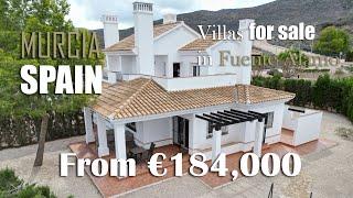 Mediterranean style villas in Fuente Alamo for sale, Murcia, Spain. Los Altos De Las Palas complex