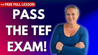 Master the New TEF Exam: B1 French Practice & Tips Live!