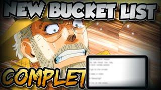 YBA NEW BUCKET LIST!! | YBA | Ordinary Potato