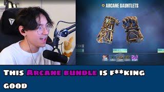 TenZ reacts to new "Arcane Bundle" in Valorant