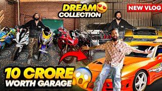 10Cr Ka Dream Garage Tour  Lambo Musntag Supra Superbikes