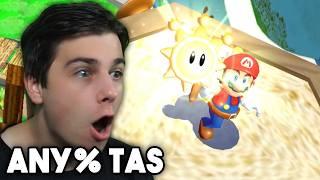 Speedrunner explains New Mario Sunshine TAS (Any% No ACE)