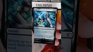 Opening MTG Final Fantasy Booster #6 — what’s inside? #mtg #mtgnt #boosteropening  #tcg #mtgkhm