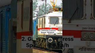 Top 10 Fastest Train In India 2024  | #shorts #train #facts #trending