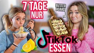 7 Tage nur Tiktok Trends essen 