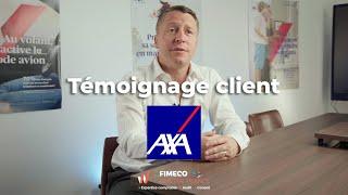 AXA Assurance/Banque - Témoignage Client FIMECO Walter France