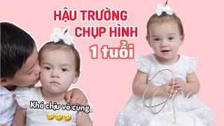 #620: Hậu trường chụp hình 1 tuổi cho em Sarah và sinh nhật của Cúc