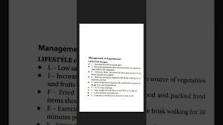 management of hypertension #trick #bscnursingsyllabus #msn