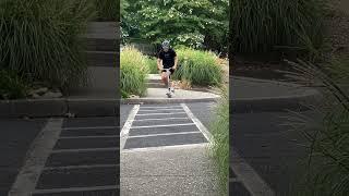 friend goes fast on the scoot