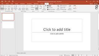 How to Add a Footer into a presentation in PowerPoint