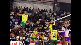 Kerala vs Punjab men's volley ball Highlights  ||Ajith Lal ||Jerome ||Ranjith sign || akhin jas