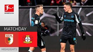 Augsburg FC vs Bayer 04 Leverkusen 0-2 Highlights Goals | Bundesliga 2024