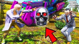 Franklin Made Master Plan To Trap Monster God In GTA 5 | SHINCHAN and CHOP