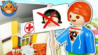 Playmobil Familie Vogel: MÄDCHEN VERBOT im KRANKENHAUS!️Julians Praktikum | Playmobil Film Deutsch